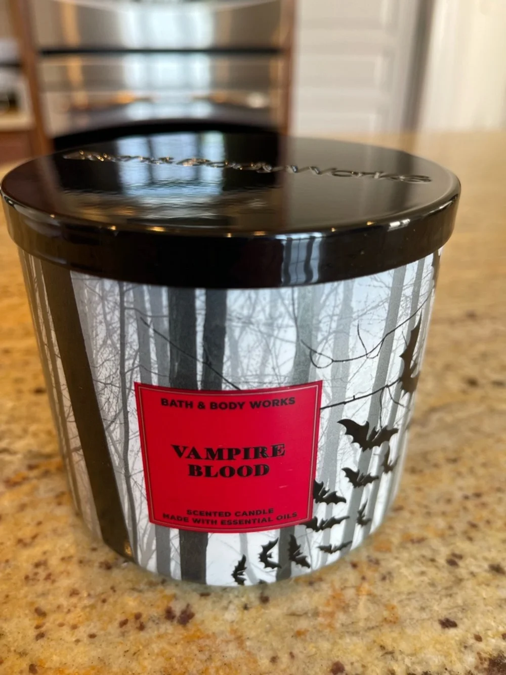 Pumpkin Carving and Vampire Blood Bath & Body Candle Halloween set of 2 - Picture 3 of 11